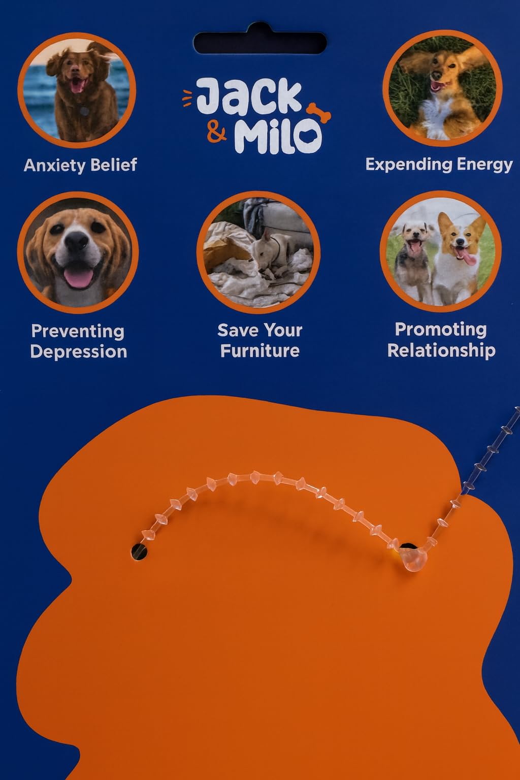 Jack & Milo Plush Dog Toy – Soft Corduroy Squeaky Chew Toy for Dogs, Duck Design