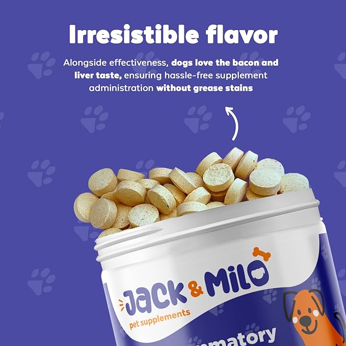 Turmeric for Dogs Anti Inflammatory - 120 Chewable Tablets