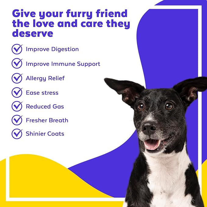 Probiotics for Dogs - 120 Chewable Tablets