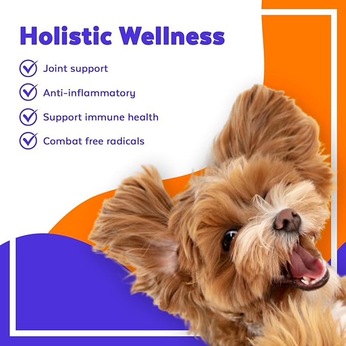 Turmeric for Dogs Anti Inflammatory - 120 Chewable Tablets